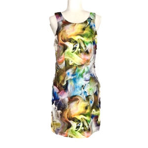 C.LECTIVE multicolour sheath dress